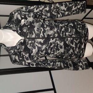 The North face camouflage sweater